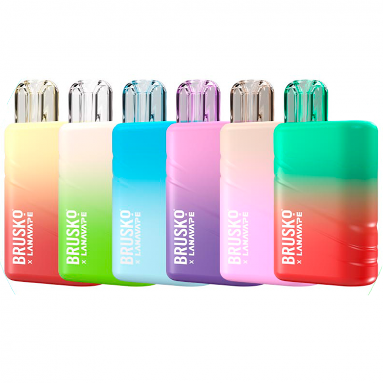 Одноразовая электронная сигарета Brusko SPLIT S (1200) - Клубника